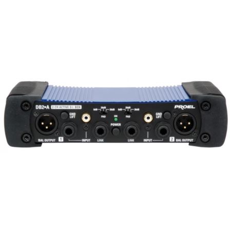 Proel DB2A aktywny 2-kanałowy direct box